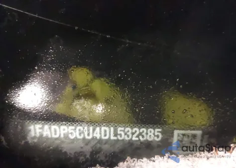 2013 Ford C-Max Energi Sel from USA, damaged, VIN 1FADP5CU4DL532385